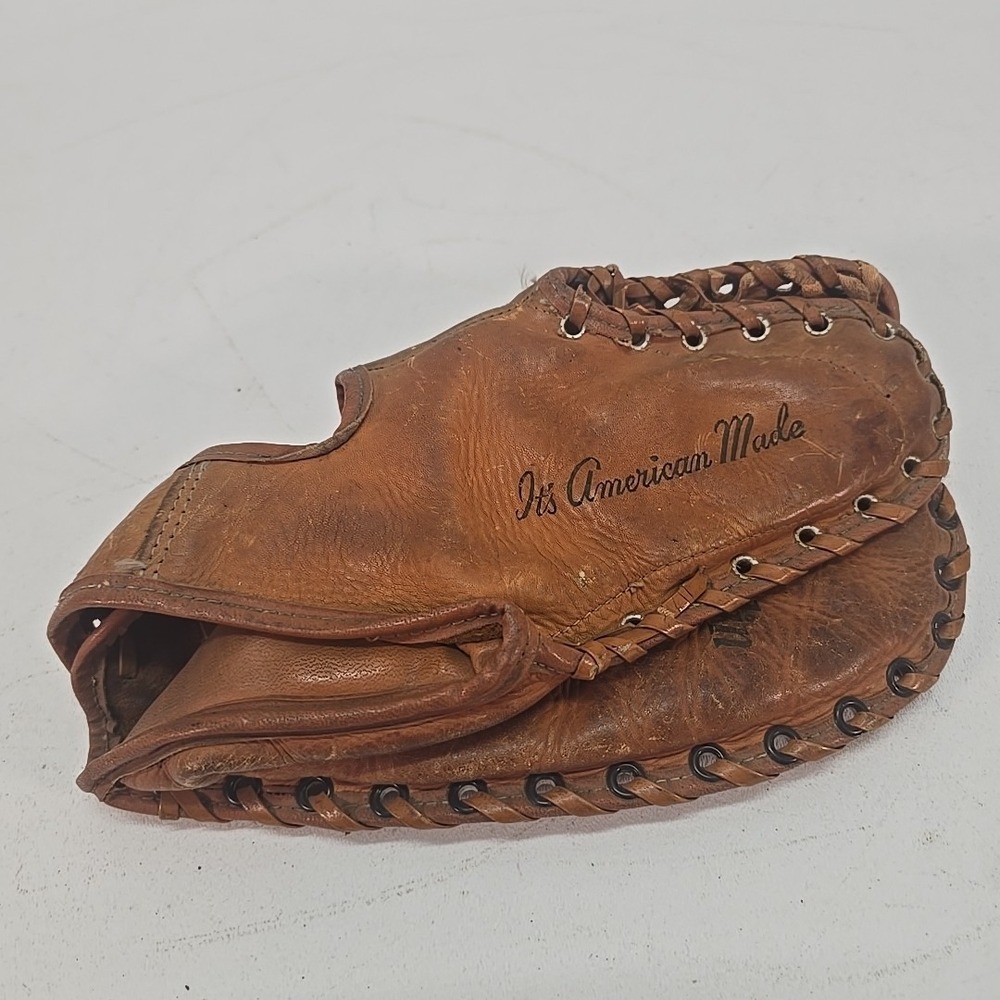1950's Franklin B312 Whip Action Hinge Professional Model Baseball Glove Mitt